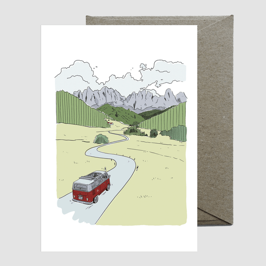 Greeting Card_Open Road