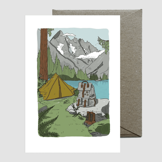 Greeting Card_Camping