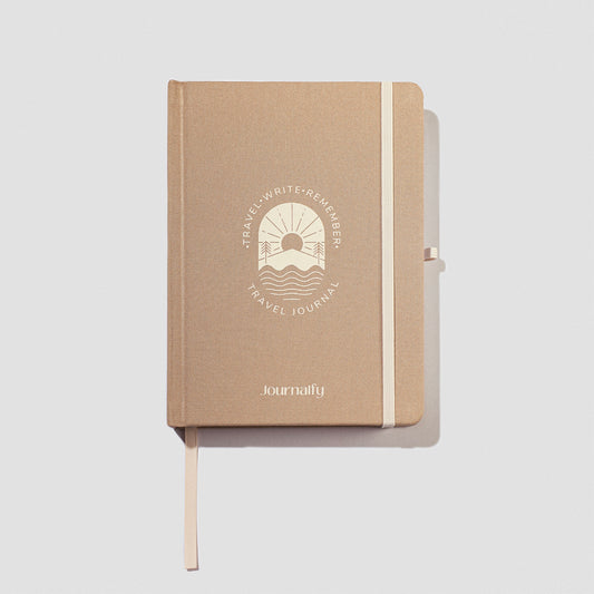 Travel Journal Earthy Taupe